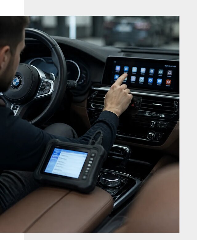 Установка приложений и мультимедиа сервисов BMW в Калуге