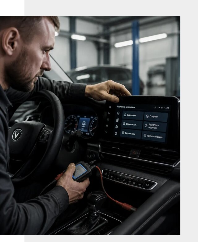 Русификация Changan CS55 и мультимедиа под ключ в Калуге