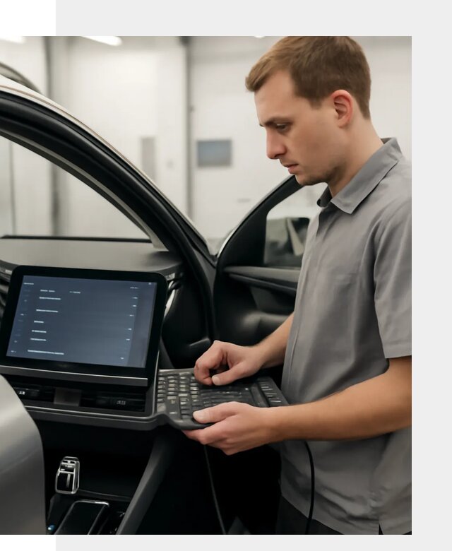 Русификация мультимедиа автомобилей Lynk Co в Калуге