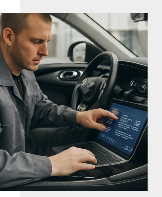 Русификация приборной панели автомобиля Lynk Co в Калуге