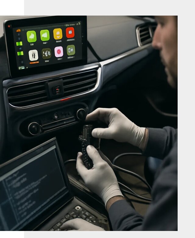 Активация Apple CarPlay в Калуге для штатной мультимедиа