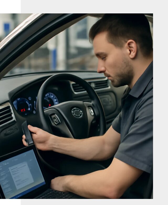 Русификация приборной панели Nissan для авто в Калуге