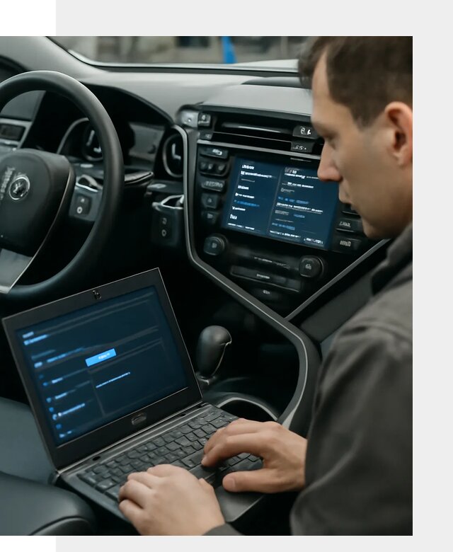 Русификация Toyota Camry 80 для мультимедиа в Калуге