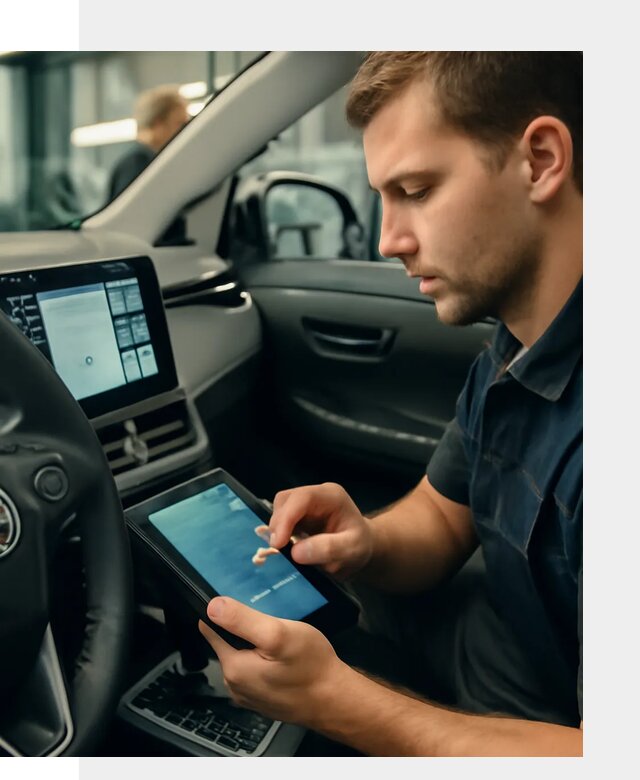 Установка приложений Toyota на мультимедиа в Калуге